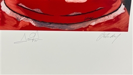 Scottie Pippen Lot of Ten (10) Signed 22 x 34 Lithographs (Limited Edition)(Third Party Guaranteed)