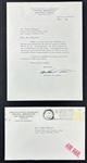 Apollo 8: Bill Anders Signed Letter on NASC Letterhead (Third Party Guaranteed)