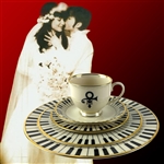 Prince: 5-Piece Custom Lenox China Set from Princes Wedding to Mayte Garcia (Mayte Garcia LOA)