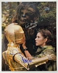 Star Wars Return of the Jedi Incredible Fully Signed Set of Eleven (11) 16 x 20 Lobby Cards with Ford, Fisher, Hamill, etc. - Only Known Fully Signed Complete Set in Existence! (Beckett/BAS)