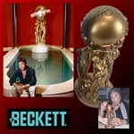 Al Pacino Signed "The World Is Yours" Replica Statue from "Scarface" with Signing Proof! (Beckett/BAS)