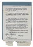 Steve Jobs RARE Signed Real Estate Document to Purchase Land in Yamhill County, OR - The Area That Inspired the Apple Name! (Beckett/BAS LOA)