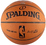 LeBron James & Stephen Curry Dual Signed NBA Leather Game Model Basketball (Beckett/BAS & PSA/DNA LOAs)