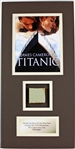Titanic (1997) Prop Ship Relic Matted Display