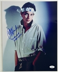 Karate Kid: Ralph Macchio Signed & Wax-On Wax-Off Inscribed 11” x 14” Photo (JSA)