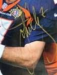 John Elway Signed Broncos Super Bowl XXXII Program Hardcover Book (Third Party Guaranteed) 