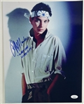 Karate Kid: Ralph Macchio Signed & Wax-On Wax-Off Inscribed 11” x 14” Photo (JSA)