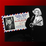 JFK & Marilyn: Original Used Ticket from President Kennedy's 1962 Birthday Celebration at Madison Square Garden - Marilyn Sings Happy Birthday Mr. President