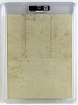 Notre Dame Legend Knute Rockne Signed Vintage Letter w/ Gem Mint 10 Auto! (PSA/DNA Encapsulated)