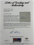 Marlon Brando Increcible Signed 32-Page Contract to Play Colonel Kurtz in Apocalypse Now w/ Mint 9 Auto! (PSA/DNA LOA)