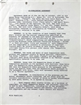 Tom Petty Signed Publishing Agreement for The Traveling Wilburys Vol. 3 Album Release (PSA/DNA)