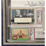 Star Wars: Multi-Signed Display Piece w/ Fisher, Daniels, Hamill, Guinness & More! (10 Sigs)(PSA/DNA)