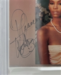 Whitney Houston Signed Deluxe Anniversary CD Cover (PSA/DNA LOA & Encapsulated)