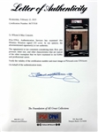 Whitney Houston Signed Deluxe Anniversary CD Cover (PSA/DNA LOA & Encapsulated)
