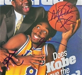 Laker Legends: Kobe Bryant & Magic Johnson Signed April 27, 1998 Sports Illustrated Magazine (JSA & BAS)