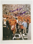 OJ Simpson Signed & Inscribed 11 x 14 Photo (JSA COA)(Ulrich Collection)
