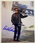 Terminator 2: Arnold Schwarzenegger Signed 11 x 14 Photo (JSA COA)(Ulrich Collection)
