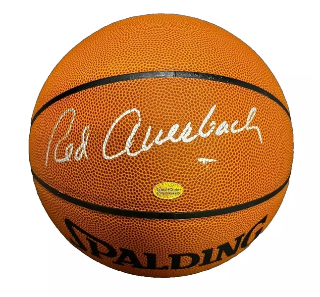 Red Auerbach Signed Spalding NBA Basketball (JSA LOA)