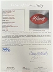 Joe Namath Signed Wilson NFL Football (JSA LOA)