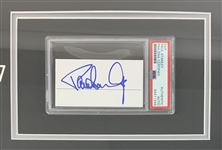 KISS: Gene Simmons & Paul Stanley Encapsulated Cut Signatures in Impressive Custom Framed Display (PSA/DNA)