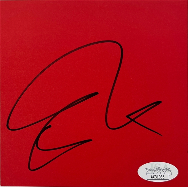 Ed Sheeran Signed Equals CD Flat (JSA COA)