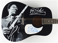 B.B. King Signed Huntington Acoustic Guitar (JSA ALOA)