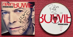 David Bowie Dual-Signed Black Tie White Noise CD Insert & Disc (PSA/DNA LOA)