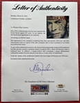 David Bowie Dual-Signed Black Tie White Noise CD Insert & Disc (PSA/DNA LOA)