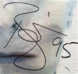 David Bowie RARE Signed Outside Tour 95 Tour Program (JSA LOA)