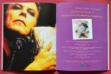David Bowie RARE Signed Outside Tour 95 Tour Program (JSA LOA)