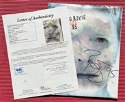 David Bowie RARE Signed Outside Tour 95 Tour Program (JSA LOA)