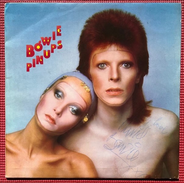 David Bowie Signed "Pinups" Album Cover (Epperson/REAL LOA)
