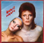 David Bowie Signed Pinups Album Cover (Epperson/REAL LOA)