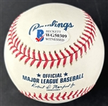 Fernando	Tatis Jr. Signed OML Baseball (Beckett/BAS Witnessed)