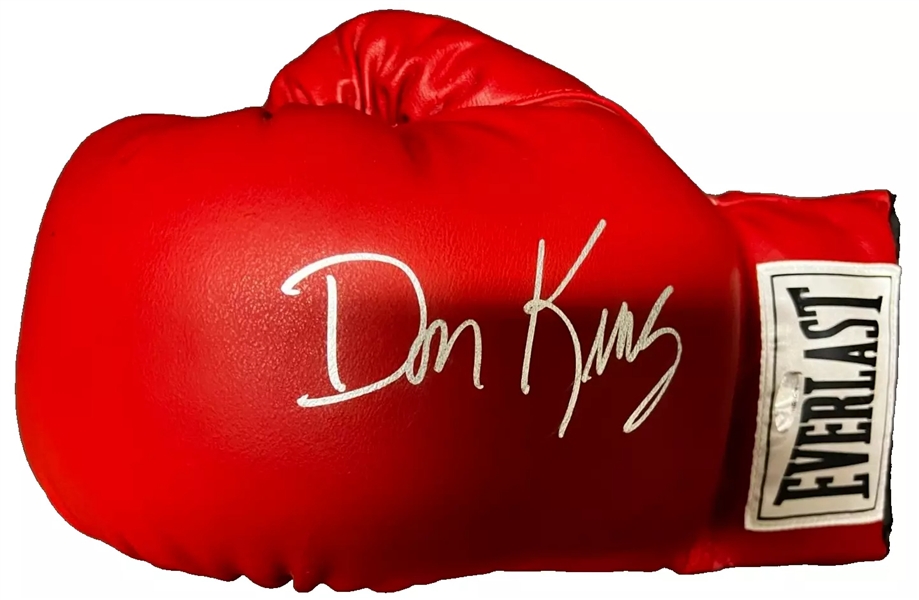 Don King Signed Everlast Boxing Glove (JSA) 