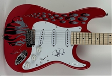 Phish: Trey Anastasio Signed Custom Graphic Electric Guitar (JSA)
