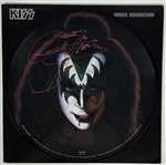 KISS: Gene Simmons Signed Solo Picture Disc (Beckett/BAS)