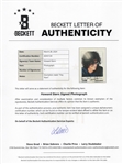 Howard Stern Signed Official Sirius XM Promo Photo (Beckett/BAS)