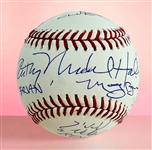 The Breakfast Club Cast Signed ML Baseball! Signing Photos Included! (Beckett/BAS)
