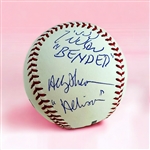 The Breakfast Club Cast Signed ML Baseball! Signing Photos Included! (Beckett/BAS)