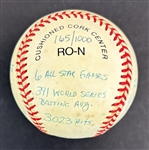 Lou Brock Signed & Heavily Stat Inscribed Ltd. Ed. ONL Baseball (Brock Holo)