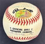 Lou Brock Signed & Heavily Stat Inscribed Ltd. Ed. ONL Baseball (Brock Holo)