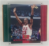 Michael Jordan 1993 Upper Deck Mr. June 8 x 10 Card (UDA Sticker)