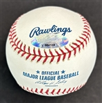 Cal Ripken Signed OML Stat Baseball (Third Party Guaranteed)