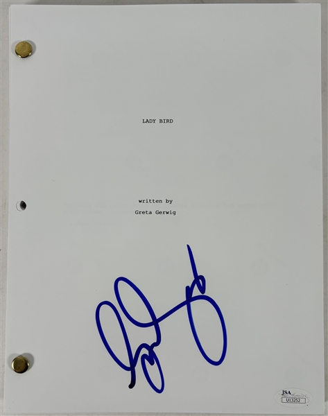 Greta Gerwig Signed "Lady Bird" Script (JSA)