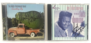 Lot of 2 Blues CD's: Fats Domino and The Mick Fleetwood Band (Beckett/BAS)