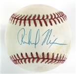 President Richard Nixon Signed ONL Baseball (Third Party Guaranteed)