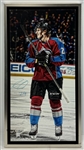 Colorado Avalanche: Nathan MacKinnon Signed Canvas in Framed Display (Beckett/BAS) 