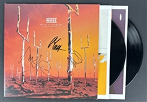 Muse: Group Signed Origin of Symmetry Album Cover (3 Sigs)(Beckett/BAS LOA)