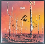 Muse: Group Signed Origin of Symmetry Album Cover (3 Sigs)(Beckett/BAS LOA)